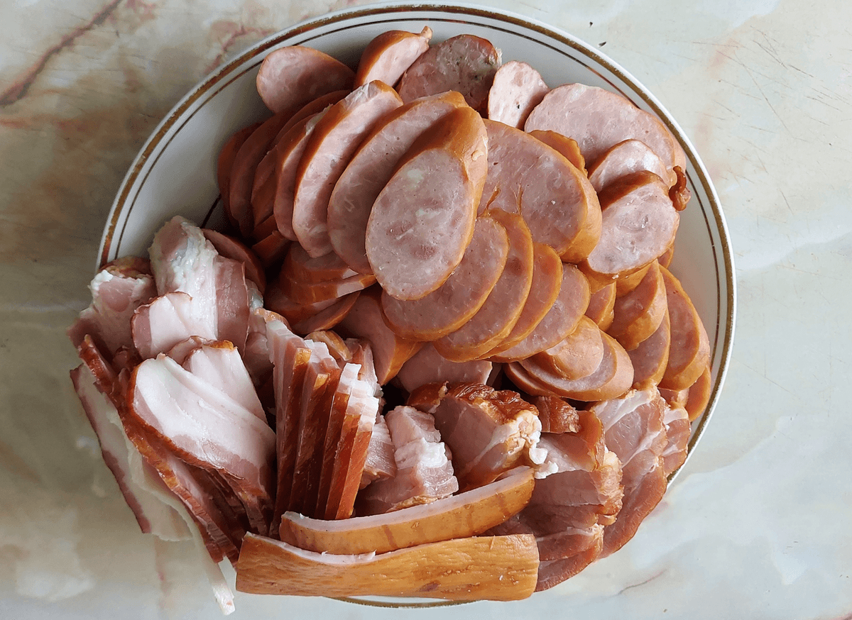 Potato Roasties with Susage