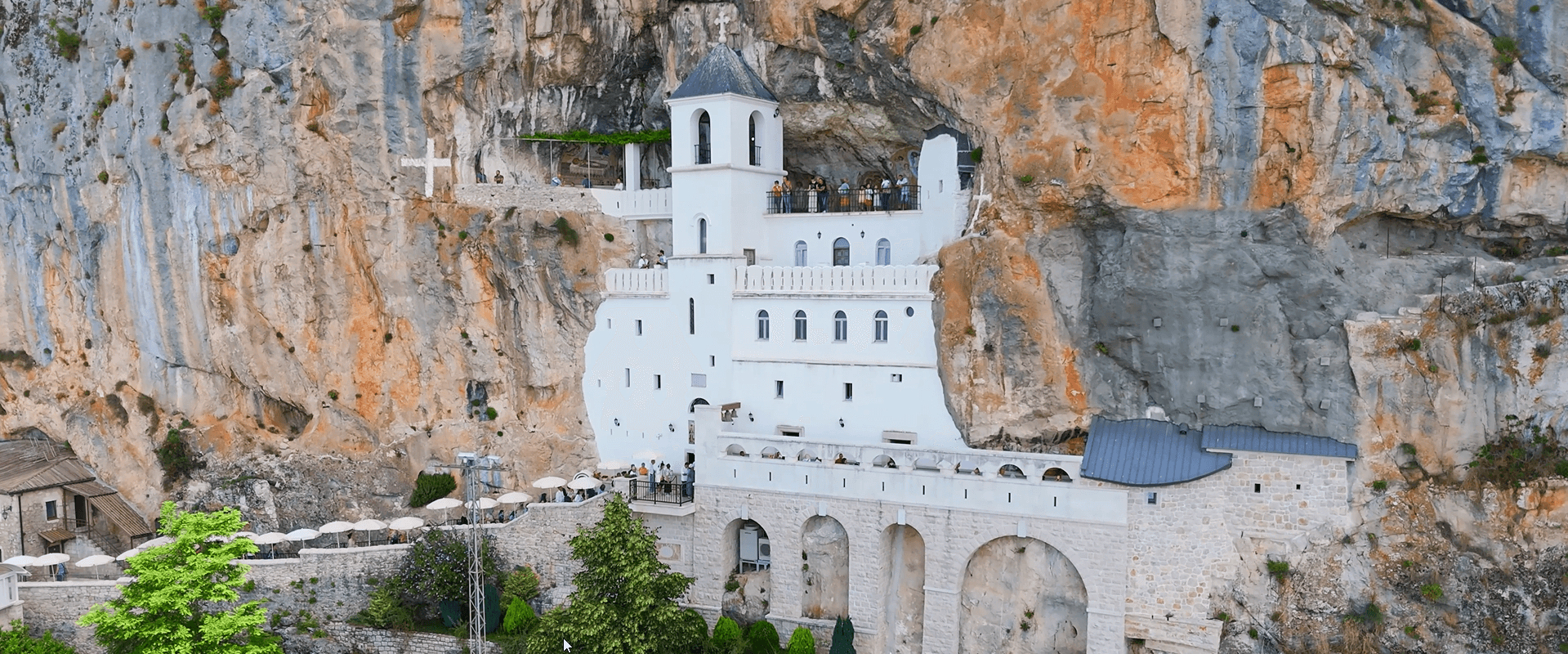 Ostrog Orthodox Monasteryimage as banner