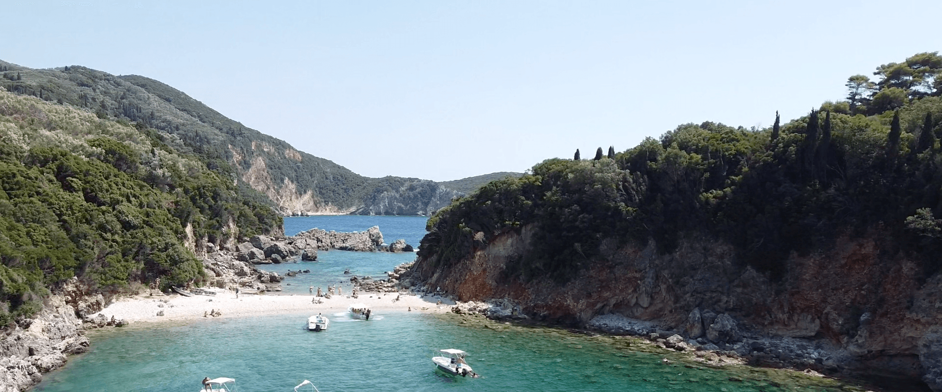 Plaża Limniimage as banner